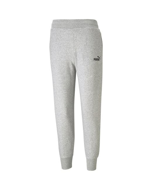 PUMA Gray Ess Sweatpants Tr Cl Joggers for men