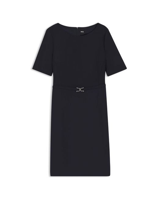 Boss Blue Daleah T-Shirt Dress