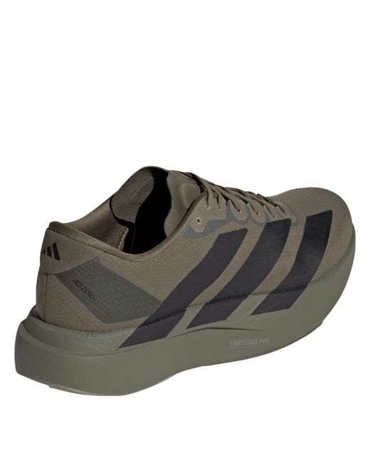 Adidas Gray Adizero Evo Sl Shoes for men