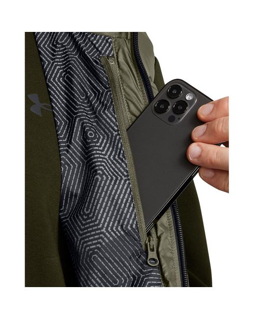 Under Armour Green Legend Down Vest Gilet for men
