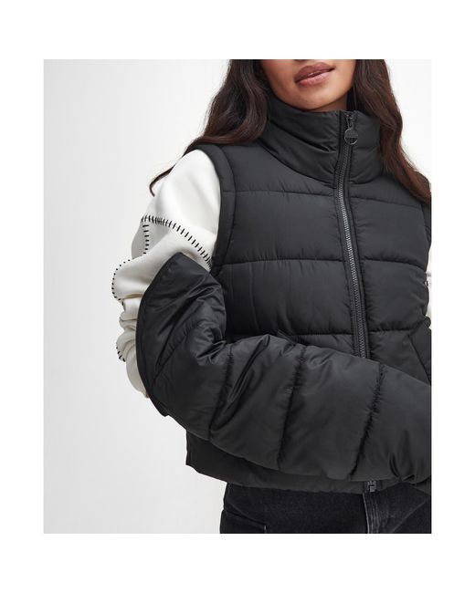 Barbour Black Webber Puffer Jacket