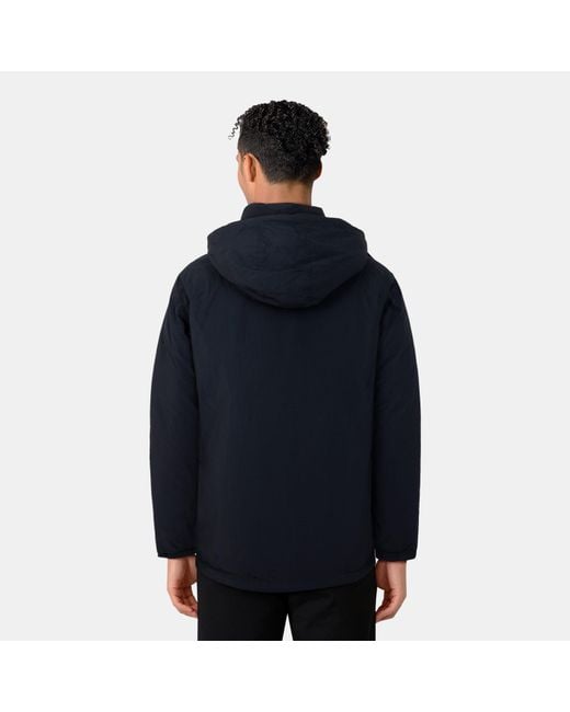 Lyle & Scott Blue Insulated Streamlined Fit Short Puffer Jacket for men