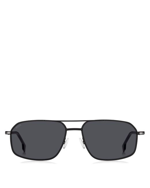 Boss Black Round Sunglasses for men