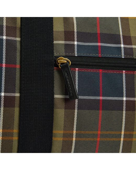 Barbour Black Torridon Tartan Holdall for men