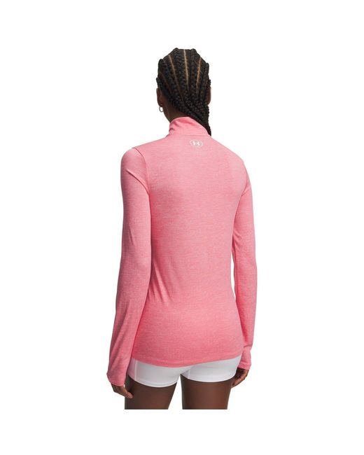 Under Armour Pink Tech Twist Half Zip,
