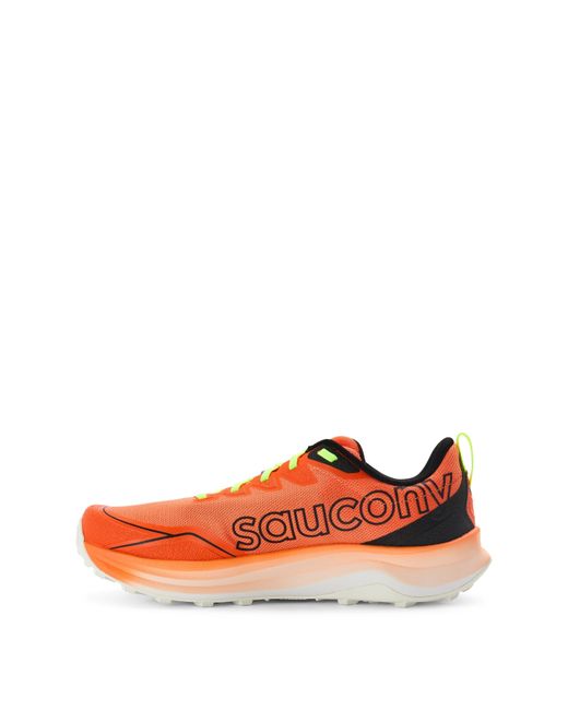 Saucony Red Peregrine 16 Off-Road Trail Running Shoes for men