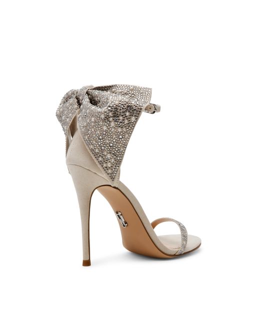 Steve Madden White Heeled Sandals