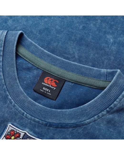 Canterbury Blue British & Irish Lions Heritage T-Shirt 2025 for men