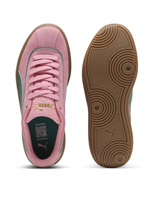 PUMA Pink Club Klassika Low-Top Trainers