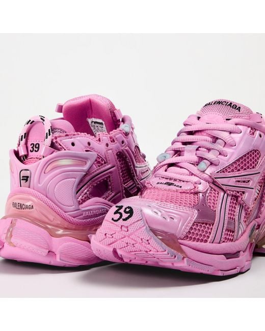 Balenciaga Pink Runner Sneaker