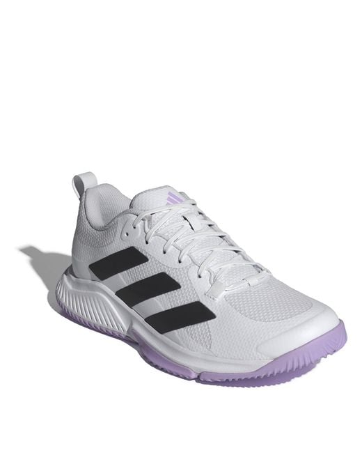 Adidas White Court Team Indoor Netball Shoes