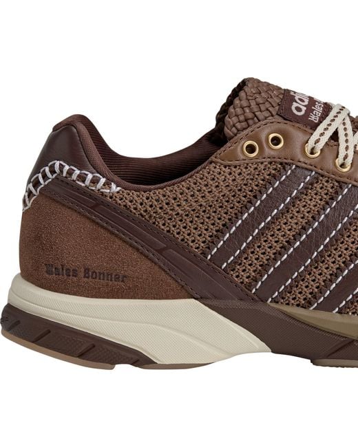 Adidas Originals Brown By Wales Bonner Adizero Adios Mesh Shoes