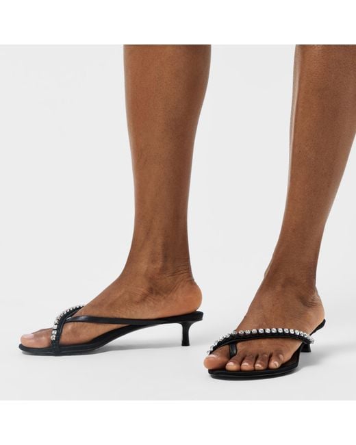 Jimmy Choo Black Dila 35 Sandals