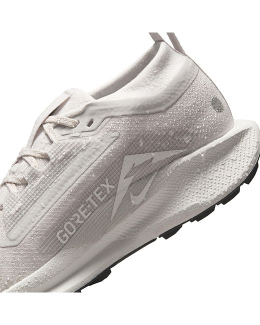 Nike White Pegasus Trail 5 Gore-Tex Running Shoes