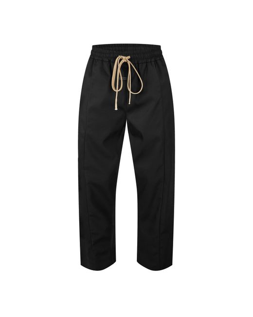 Fear Of God Black Virgin Wool Cashmere Forum Trousers for men