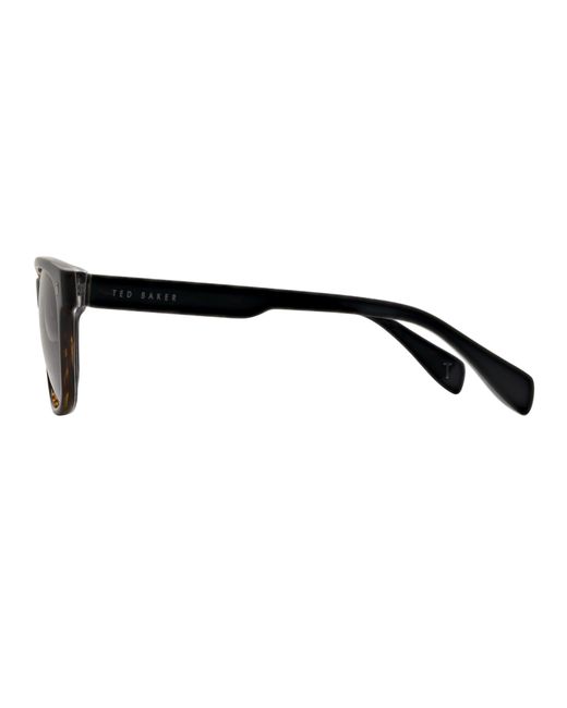 Ted Baker Brown Dayton Rectangle Sunglasses for men