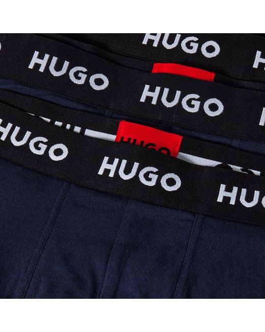 HUGO Blue 3 Pack Trunks for men