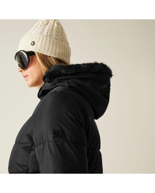 Dare 2b Black Glamorize V Waterproof Jacket