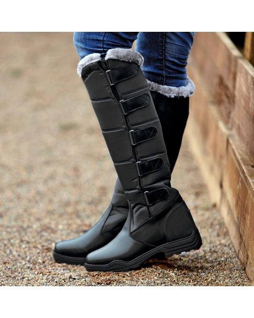 Brogini Black Kendal Insulated Winter Riding Boot