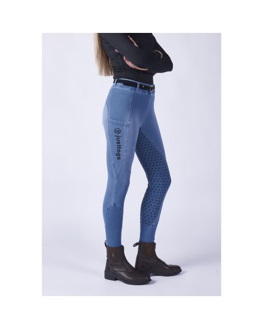 Just Togs Blue Jt Just Jeans Rider Tight