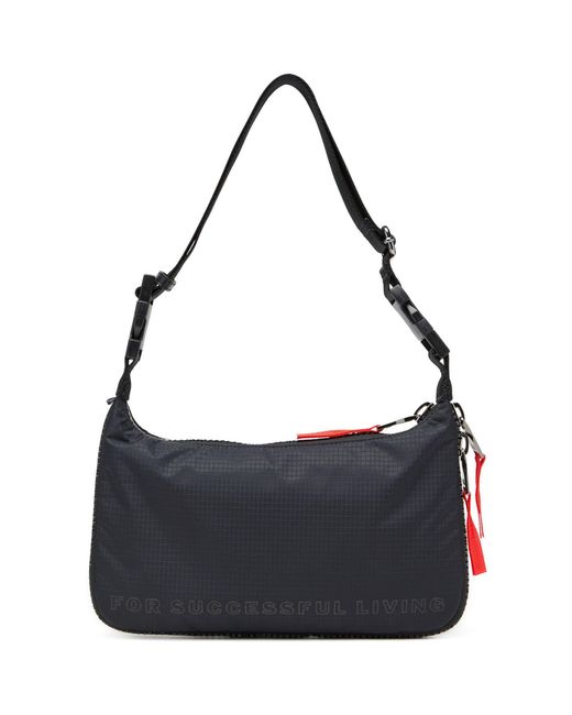 DIESEL Blue Zip-D Crossbody Bag