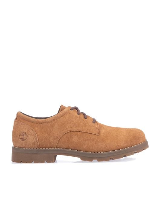 Timberland Brown Britton Square Oxford Shoes Size 6.5 for men