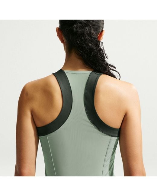 Nike Green Court Slam Dri-Fit Tennis Tank Top