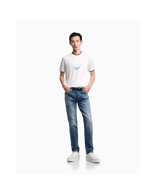 Emporio Armani White T-Shirt for men