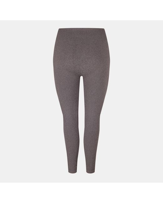 Usa Pro Gray Usapro Ribbed Leggings