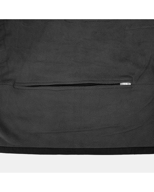 Gelert Black Fleece Lined Windproof Detachable Hood Parka for men