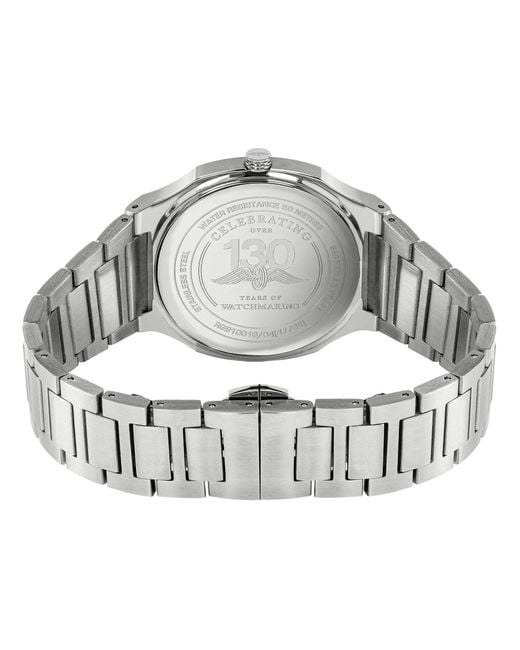 Rotary Metallic Heritage Octagonal Ss Bracelet Watch for men