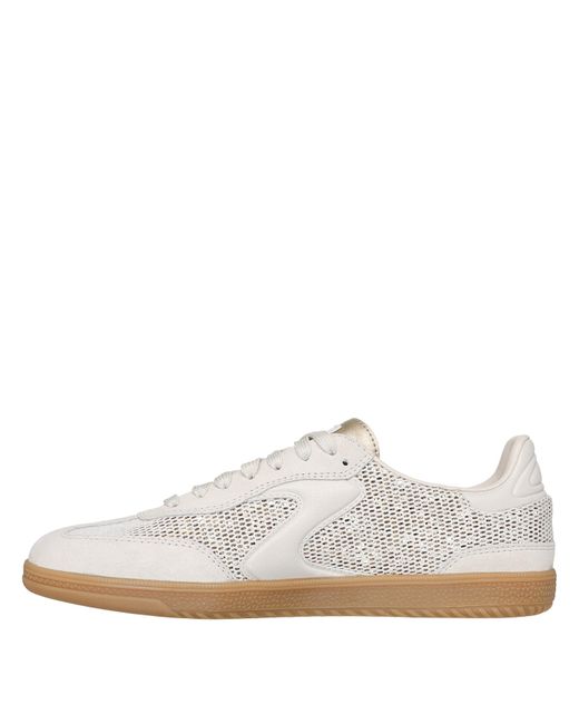 Skechers White Low-Top Trainers