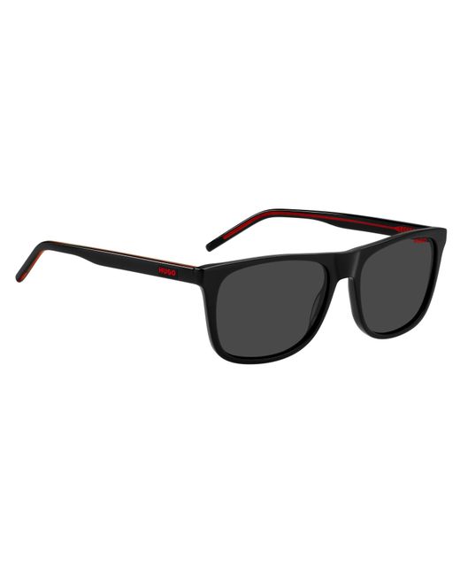 HUGO Black Square Uv Protection Sunglasses for men