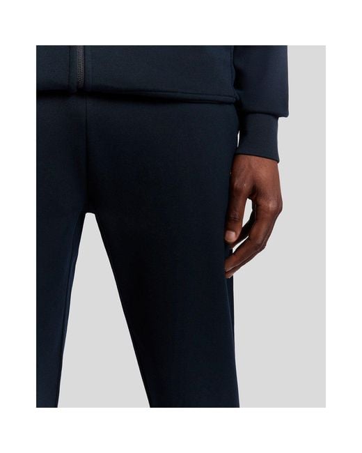 Lyle & Scott Blue Closed Hem Fleece Joggers for men