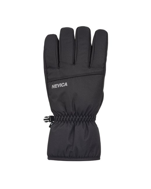 Nevica Black Raise Ski Gloves for men