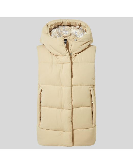 Craghoppers Natural Eilish Hooded Sleeveless Gilet