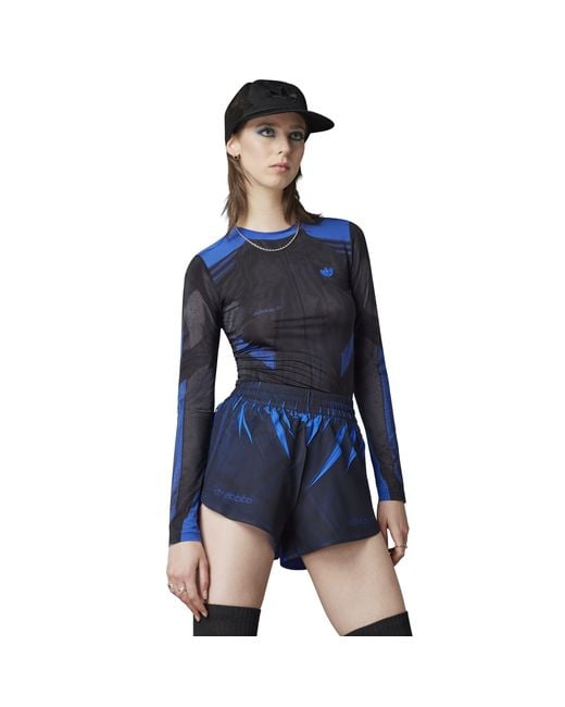 Adidas Originals Blue Regular Fit T-Shirt