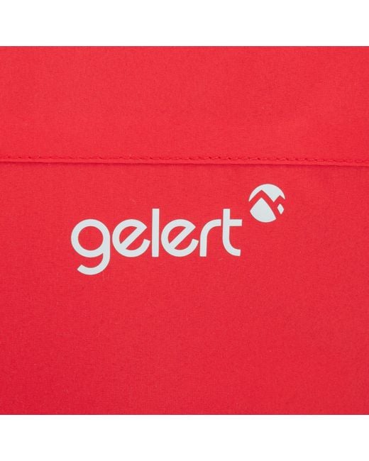 Gelert Red Fleece Lined Windproof Detachable Hood Parka for men