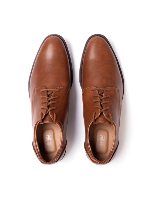 GIORGIO Brown Bryant Derby Shoes for men