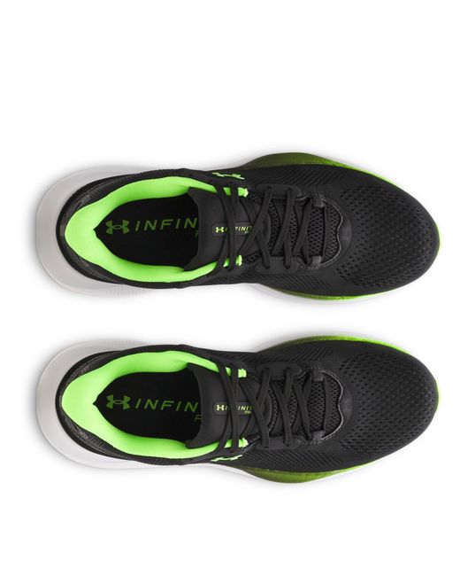 Under Armour Black Infinite Pro Entry Road Running Shoes for men