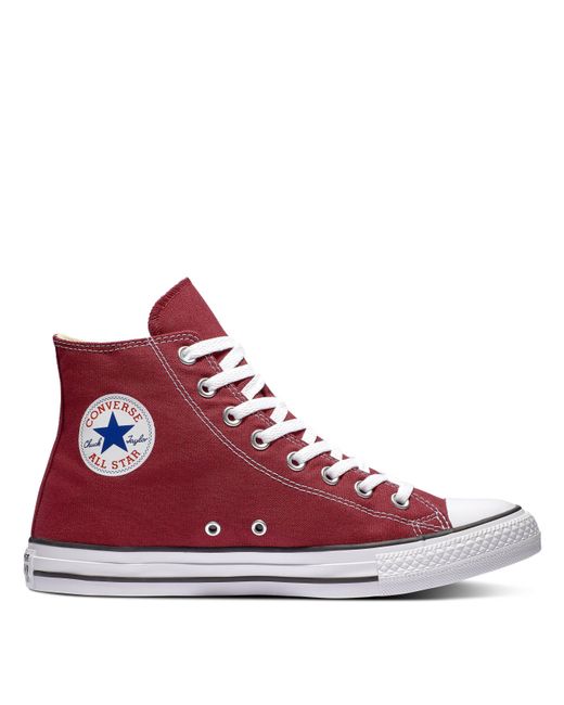 Converse Red Converse Converse Chuck Classic Hi Tops