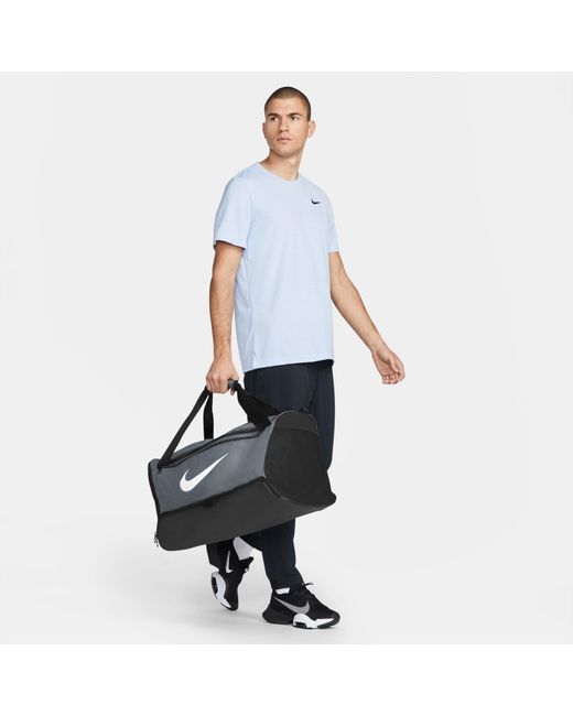 Nike Black Brasilia Medium Holdall for men