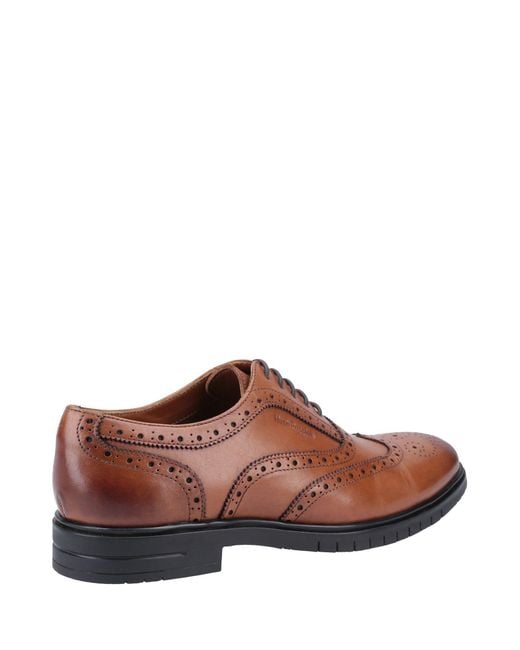 Hush Puppies Brown Santiago Lace Shoes for men