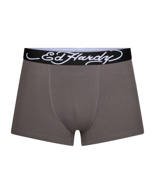 Ed Hardy Blue 5 Pack Boxers for men