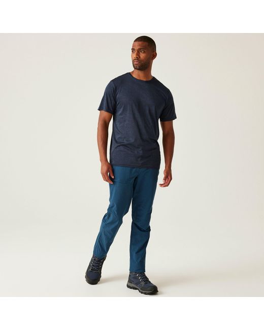 Regatta Blue Highton Ii Water-Repellent Trousers for men