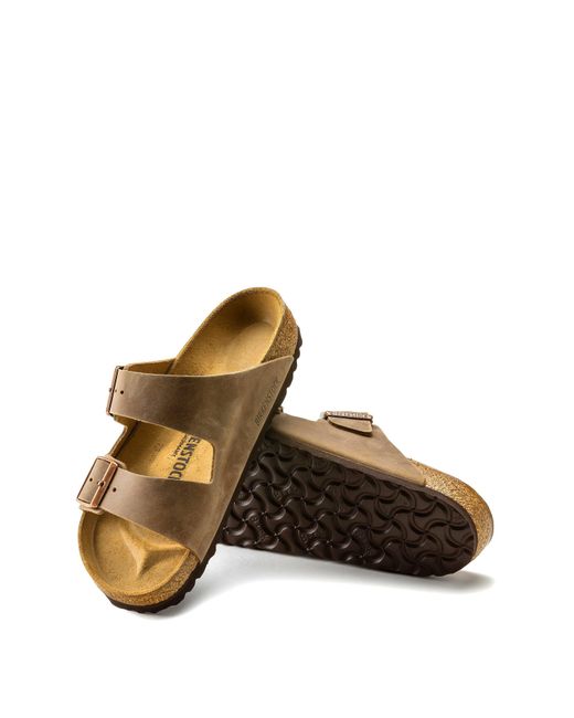 Birkenstock Brown Arizona Oiled for men