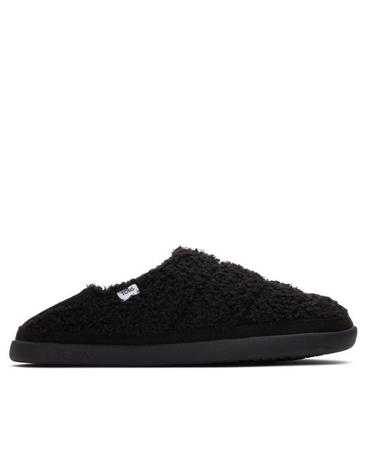 TOMS Black Ezra Slippers
