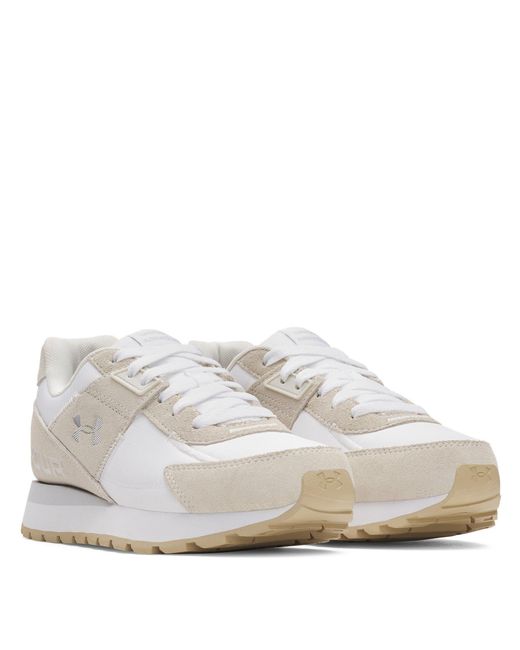 Under Armour White Essential Runner