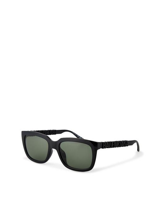 Balenciaga Green Bb0108S Square Sunglasses