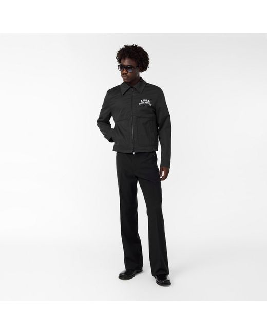 Amiri Black Harrington Jacket for men